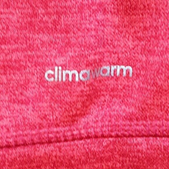 Adidas Women's Large Red Climawarm Pullover size L - Picture 9 of 12